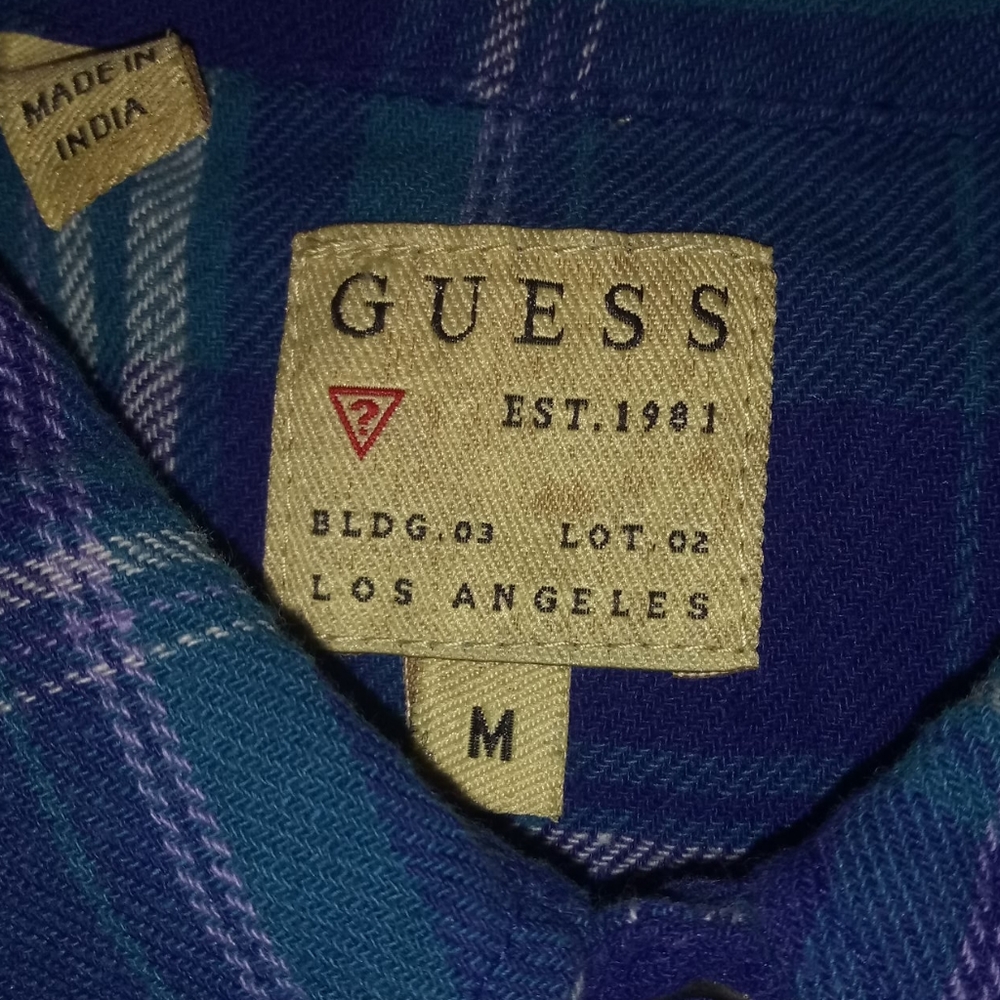 GUESS BUTTON DOWN DRESS SHIRT - Picture 7 of 10